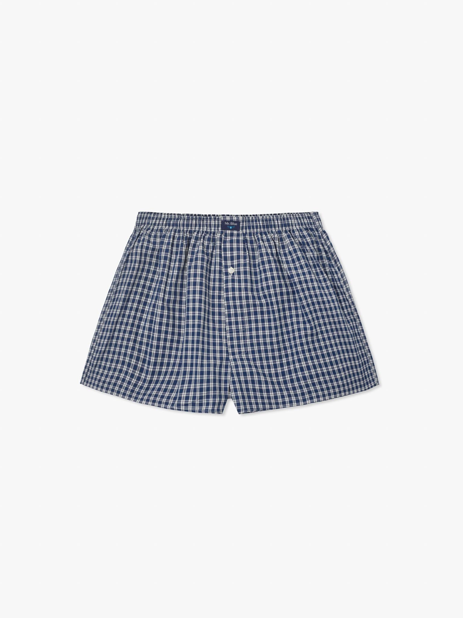 BOXERS AZULES REGULAR FIT MR. AZUL