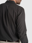 CAMISA ALGODÃO CINZENTA MANGA COMPRIDA REGULAR FIT MARK BELLUCCI