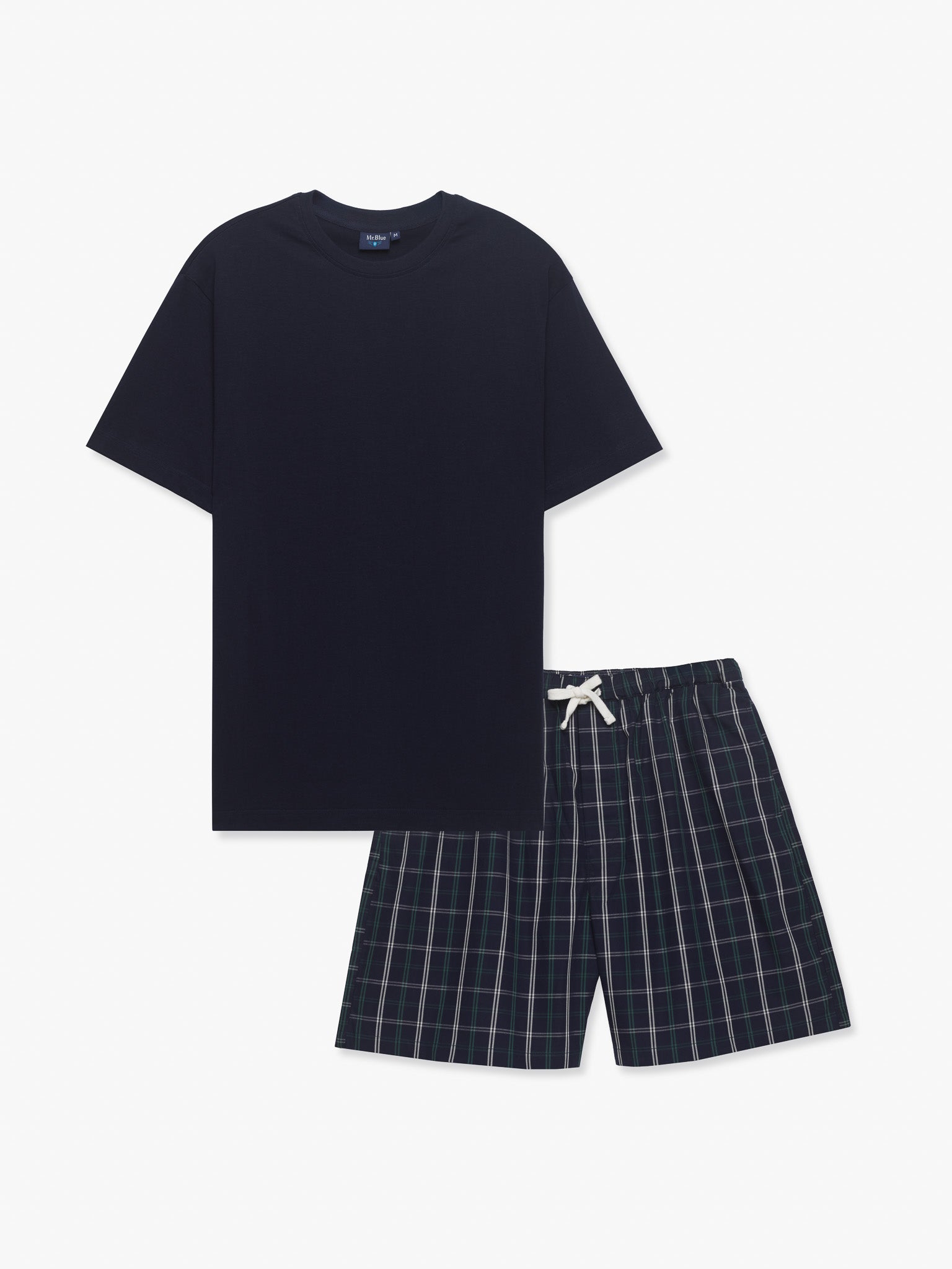 PIJAMA AZUL MANGA CORTA REGULAR FIT MR. AZUL