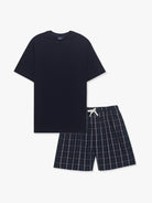 BLUE PAJAMA SHORT SLEEVES REGULAR FIT MR. BLUE