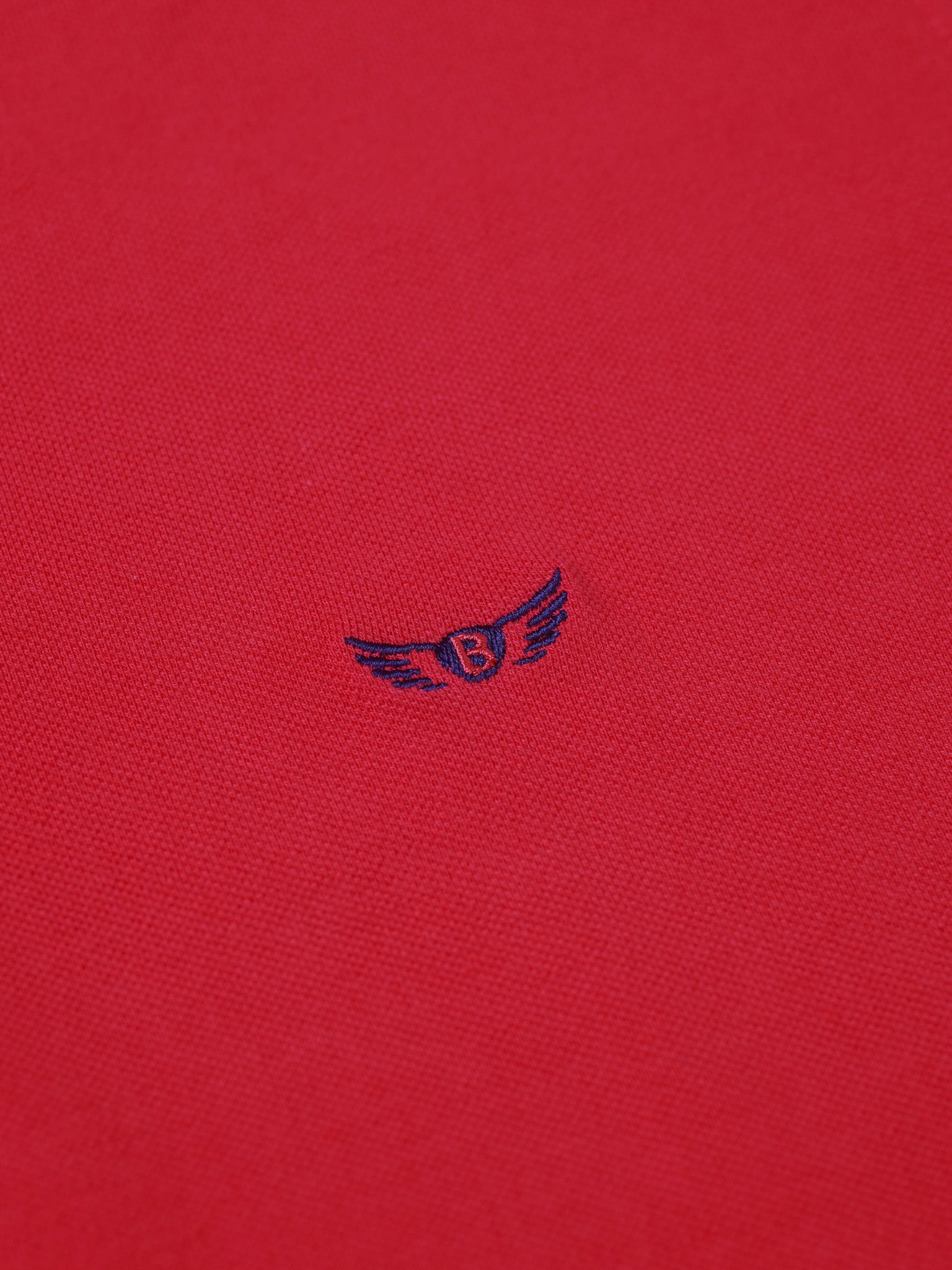 POLO PIQUET VERMELHO MANGA CURTA REGULAR FIT MR. BLUE