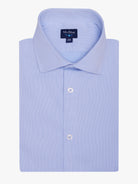 Camisa Classic Fit Dobby Branca Mr. Blue