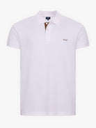 POLO BRANCO MANGA CURTA REGULAR FIT MR. BLUE