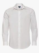 CAMISA POPELINE BRANCA MANGA COMPRIDA SLIM FIT MR. BLUE