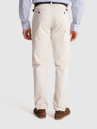 CALÇAS TWILL BEGES REGULAR FIT MR. BLUE