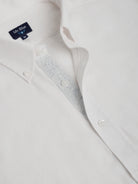 Regular Fit White Linen Shirt Mr. Blue