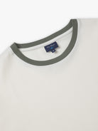 CAMISETA BLANCA MANGA CORTA REGULAR FIT MR. AZUL