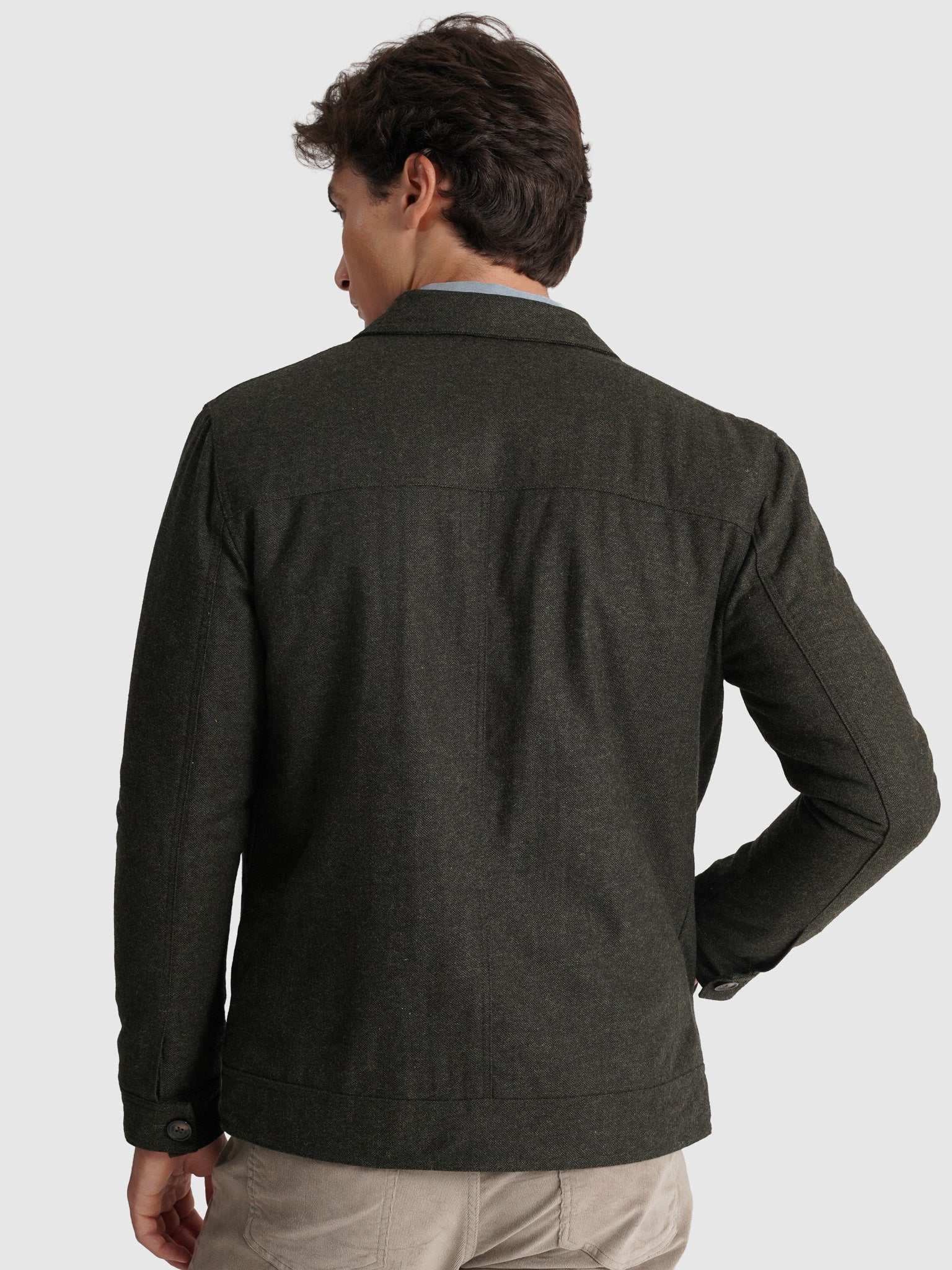 Blusão Verde Regular Fit Mr. Blue