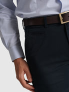 Calça Algodão Azuis Slim Fit Mr. Blue