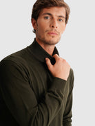 PULLOVER FINO AZUL REGULAR FIT MR. BLUE