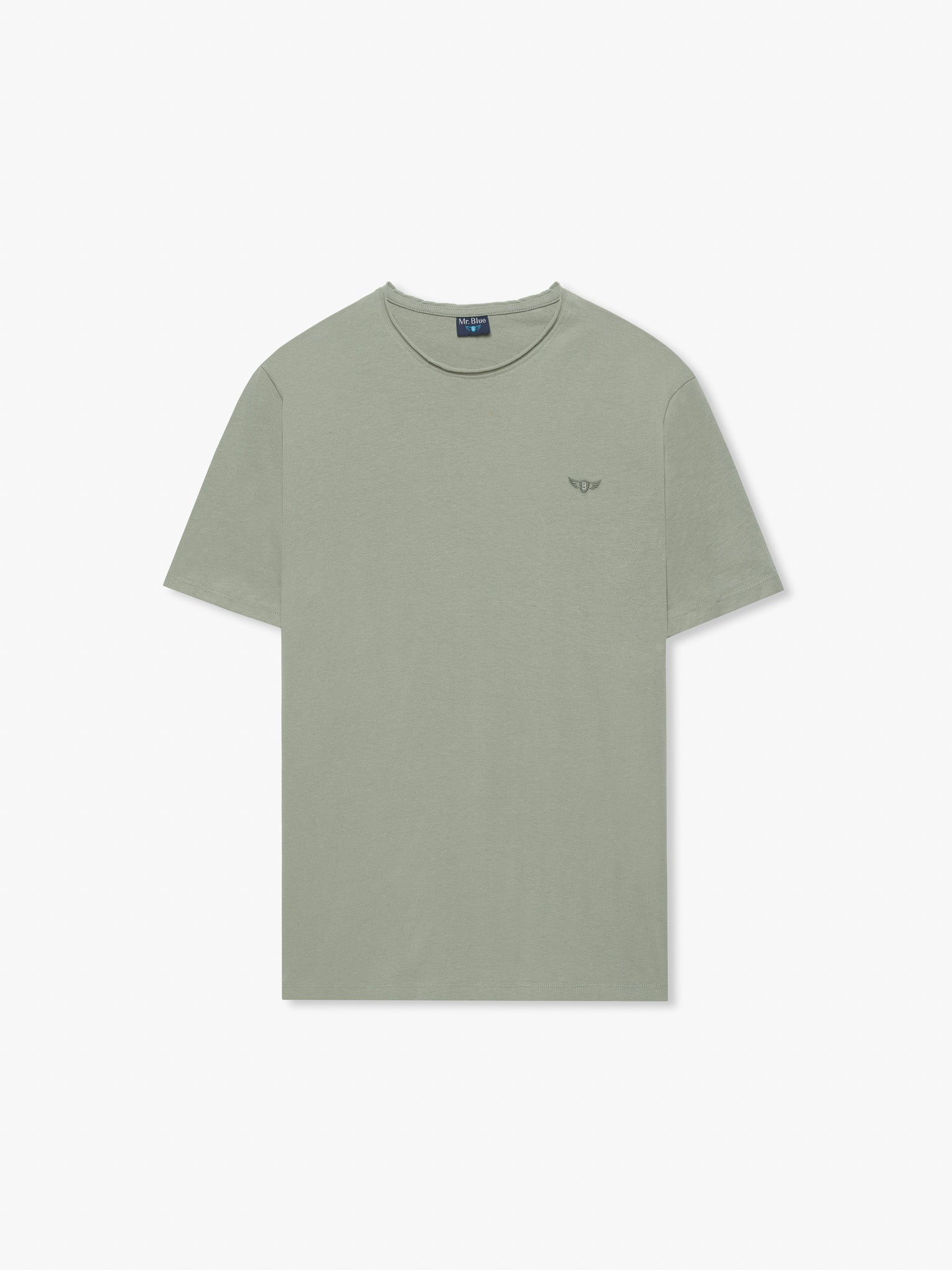 CAMISETA VERDE MANGA CORTA REGULAR FIT MR. AZUL