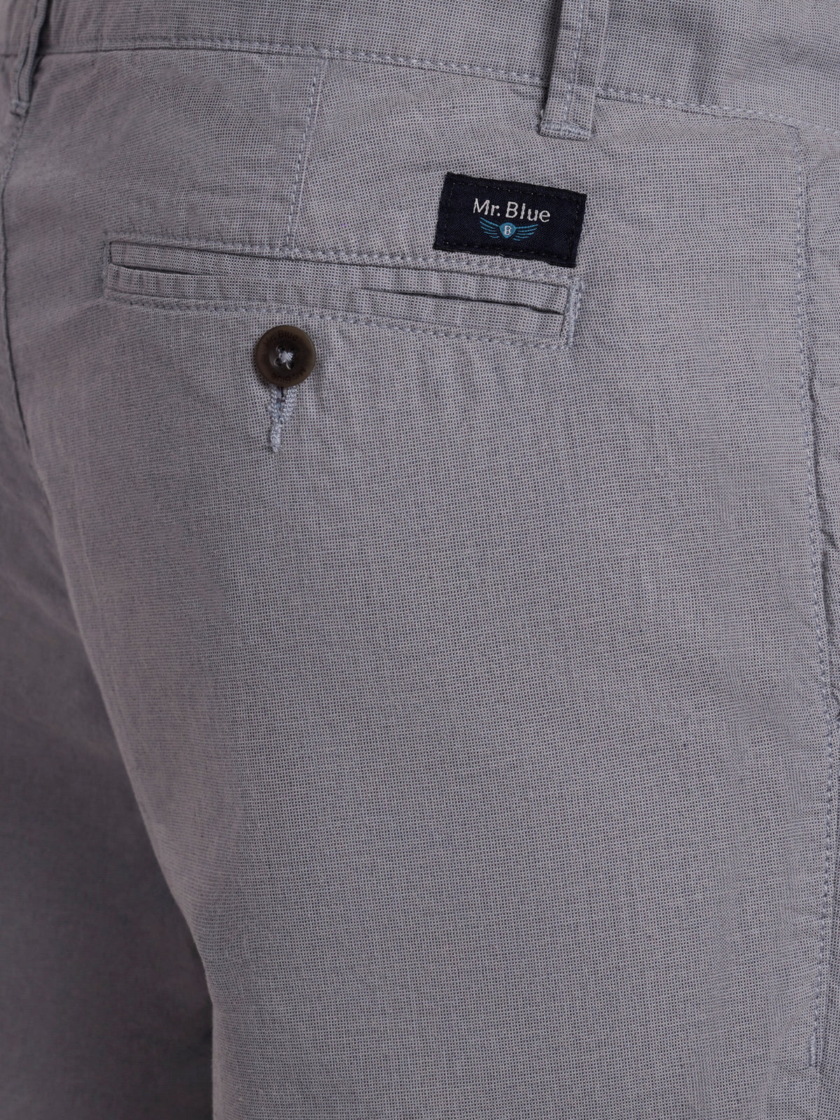 Mr. Blue Regular Fit Blue Shorts
