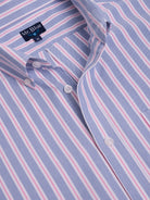 CAMISA ALGODÃO AZUL MANGA COMPRIDA REGULAR FIT MR. BLUE