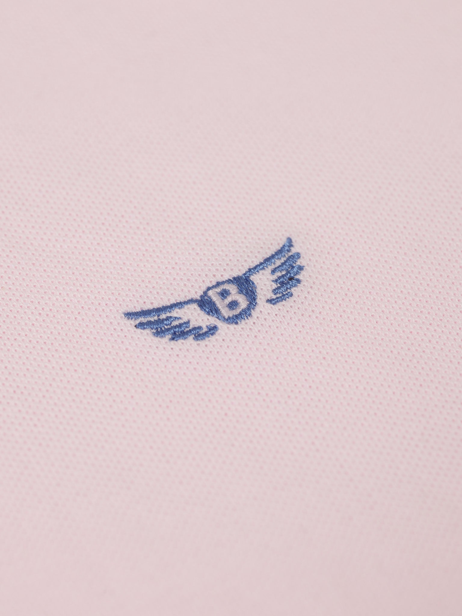 POLO PIQUET ROSA MANGA CURTA REGULAR FIT MR. BLUE