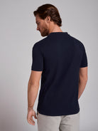 POLO AZUL MANGA CORTA REGULAR FIT MR. AZUL