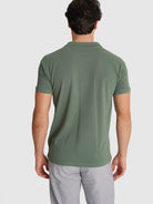 POLO PIQUET VERDE MANGA CURTA REGULAR FIT MR. BLUE