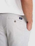 BERMUDA OXFORD VERDE REGULAR FIT MR. AZUL