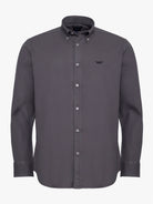BLUE REGULAR FIT MR SHIRT. BLUE