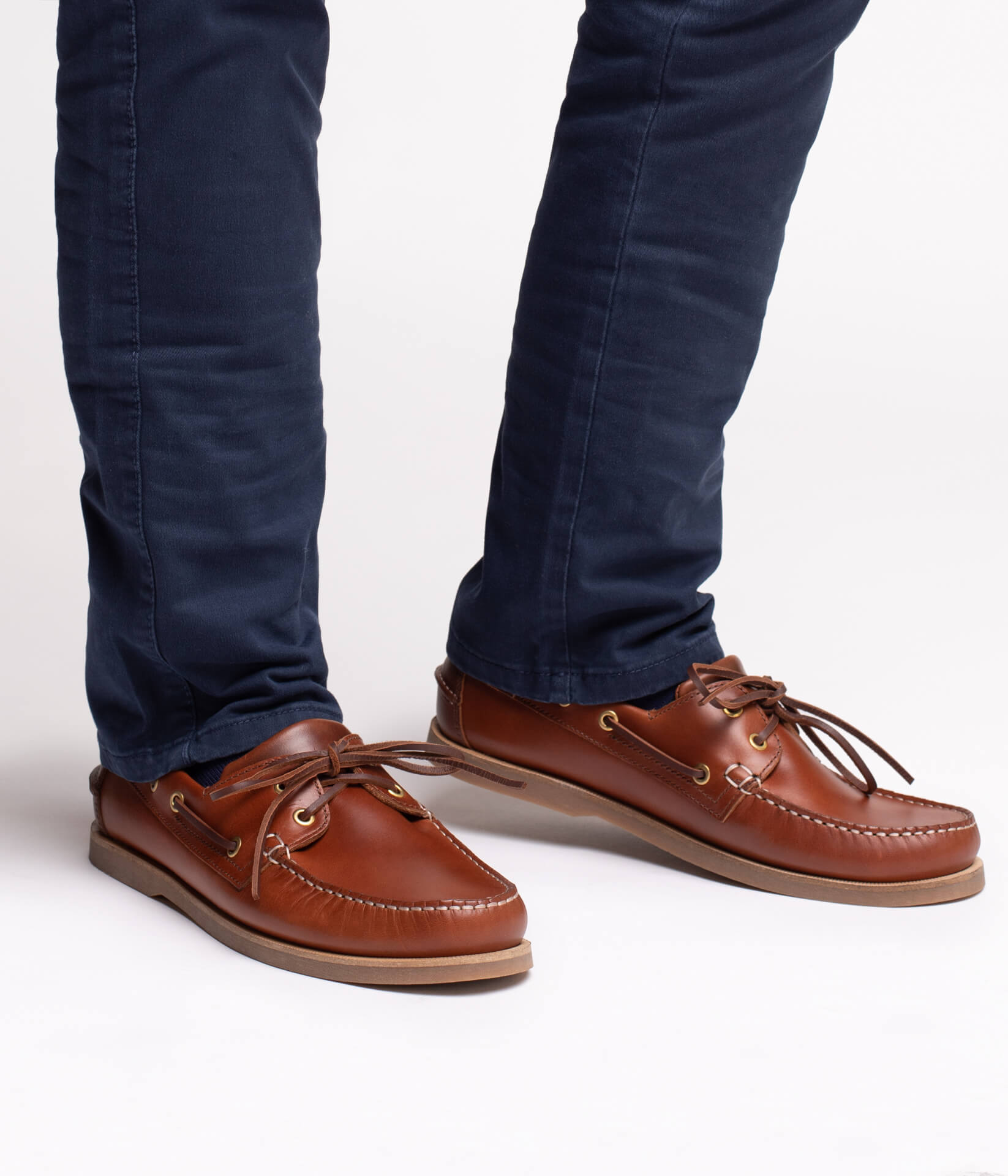 Sapato Kinney Leather Castanho Mr. Blue