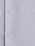 CAMISA LINHO AZUL MANGA COMPRIDA TAILORED FIT MARK BELLUCCI
