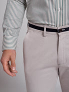 CALÇAS ALGODÃO CINZENTAS REGULAR FIT MR. BLUE