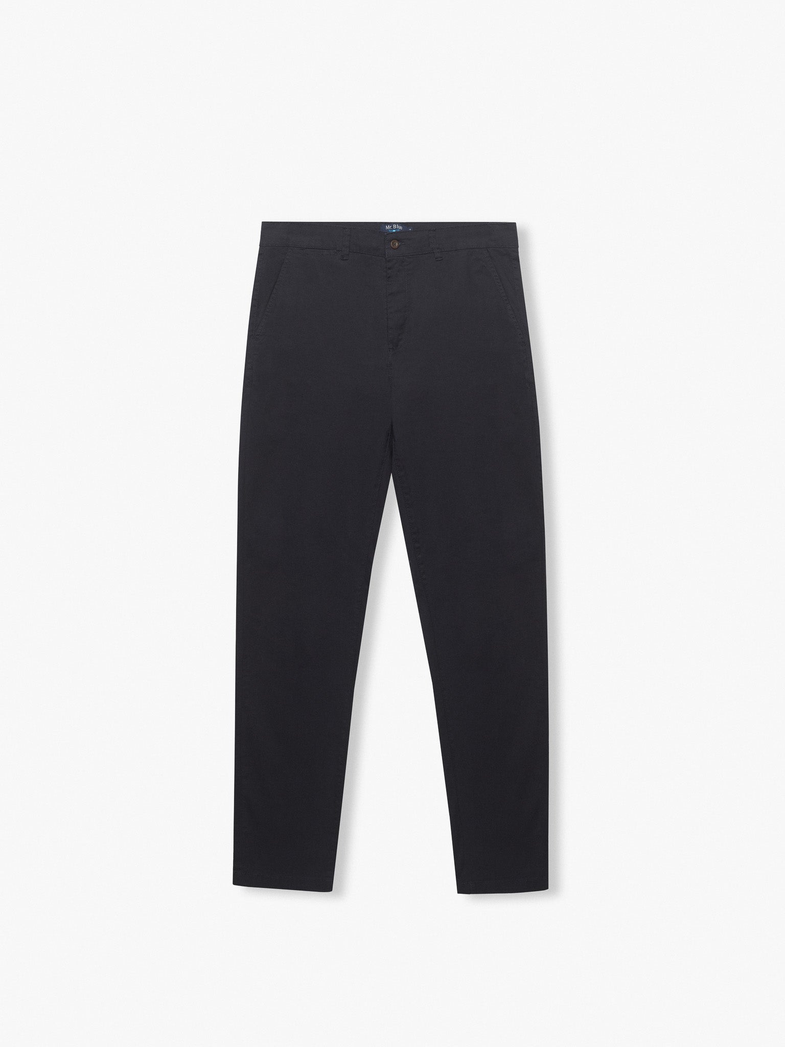 CALÇAS TWILL AZUIS REGULAR FIT MR. BLUE