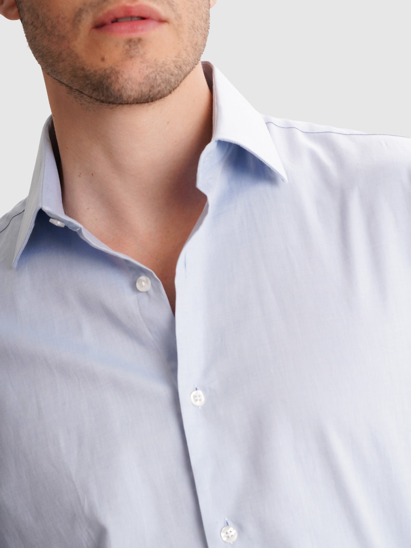 CAMISA AZUL CLASSIC FIT MR. BLUE