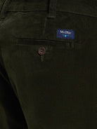 Calça Algodão Verdes Regular Fit Mr. Blue