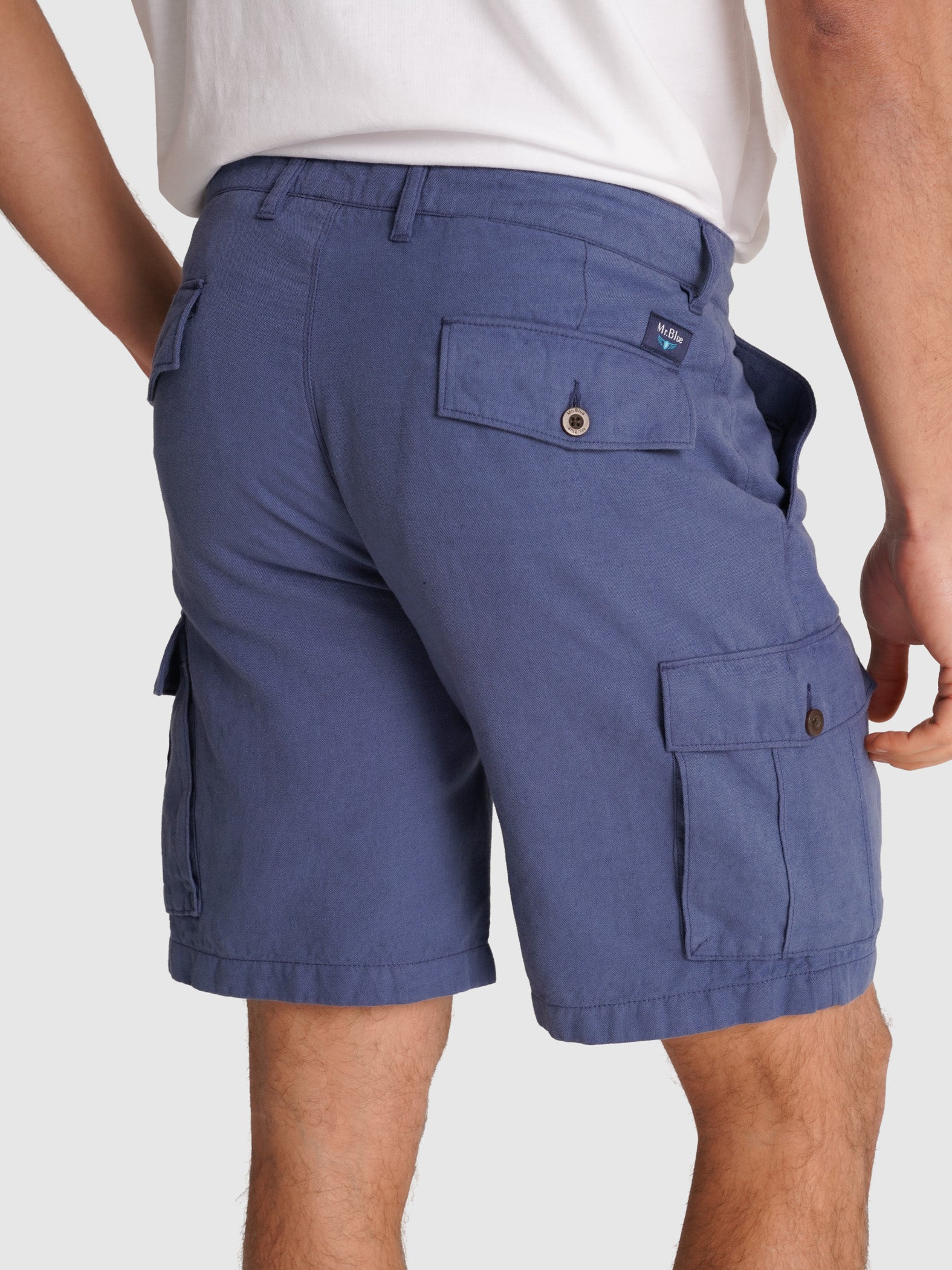 GREEN BERMUDA REGULAR FIT MR. BLUE