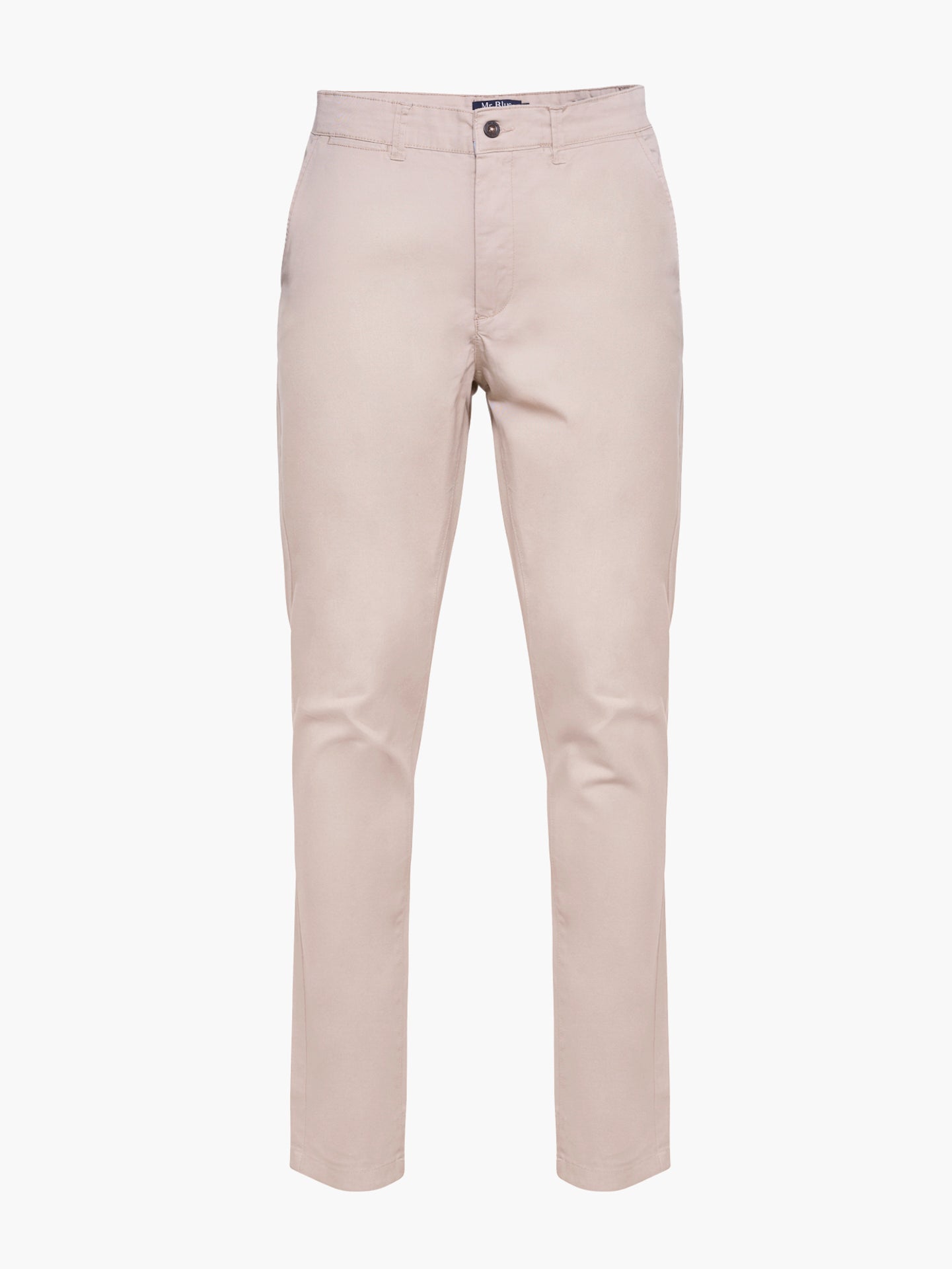 CALÇAS ALGODÃO BEGES REGULAR FIT MR. BLUE