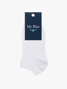 MEIAS ALGODÃO BRANCAS REGULAR FIT MR. BLUE