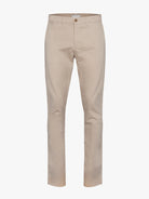 BEIGE REGULAR FIT TROUSERS MARK BELLUCCI