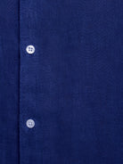 CAMISA LINHO AZUL MANGA COMPRIDA TAILORED FIT MARK BELLUCCI