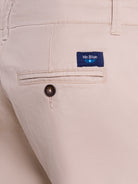 CALÇAS ALGODÃO BEGES REGULAR FIT MR. BLUE