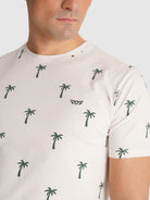 CAMISETA RAW MANGA CORTA REGULAR FIT MR. AZUL