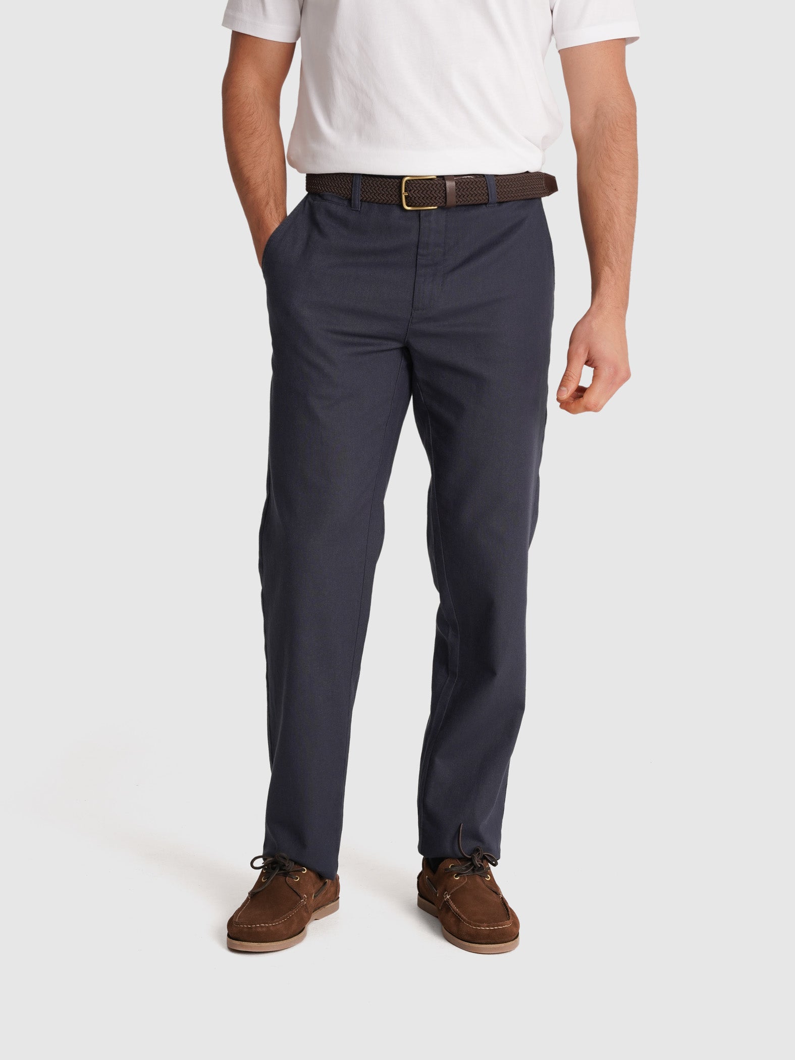 CALÇAS AZUIS REGULAR FIT MR. BLUE