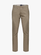 Calça Algodão Verdes Regular Fit Mr. Blue