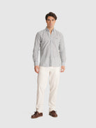 CAMISA VERDE MANGA COMPRIDA REGULAR FIT MR. BLUE