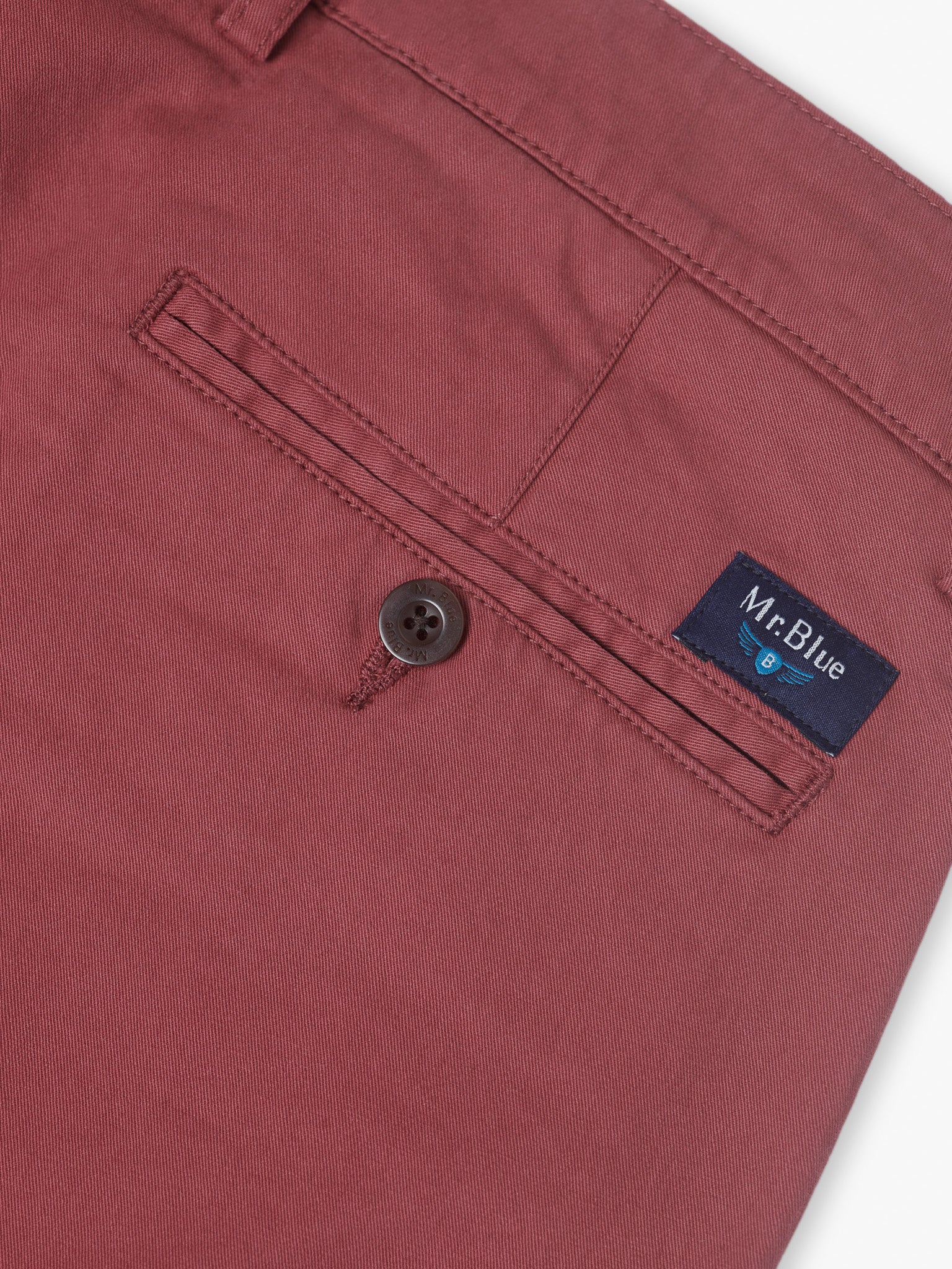 BERMUDA SARGA ROSAS REGULAR FIT MR. AZUL