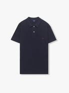 POLO PIQUET AZUL MANGA CURTA REGULAR FIT MR. BLUE