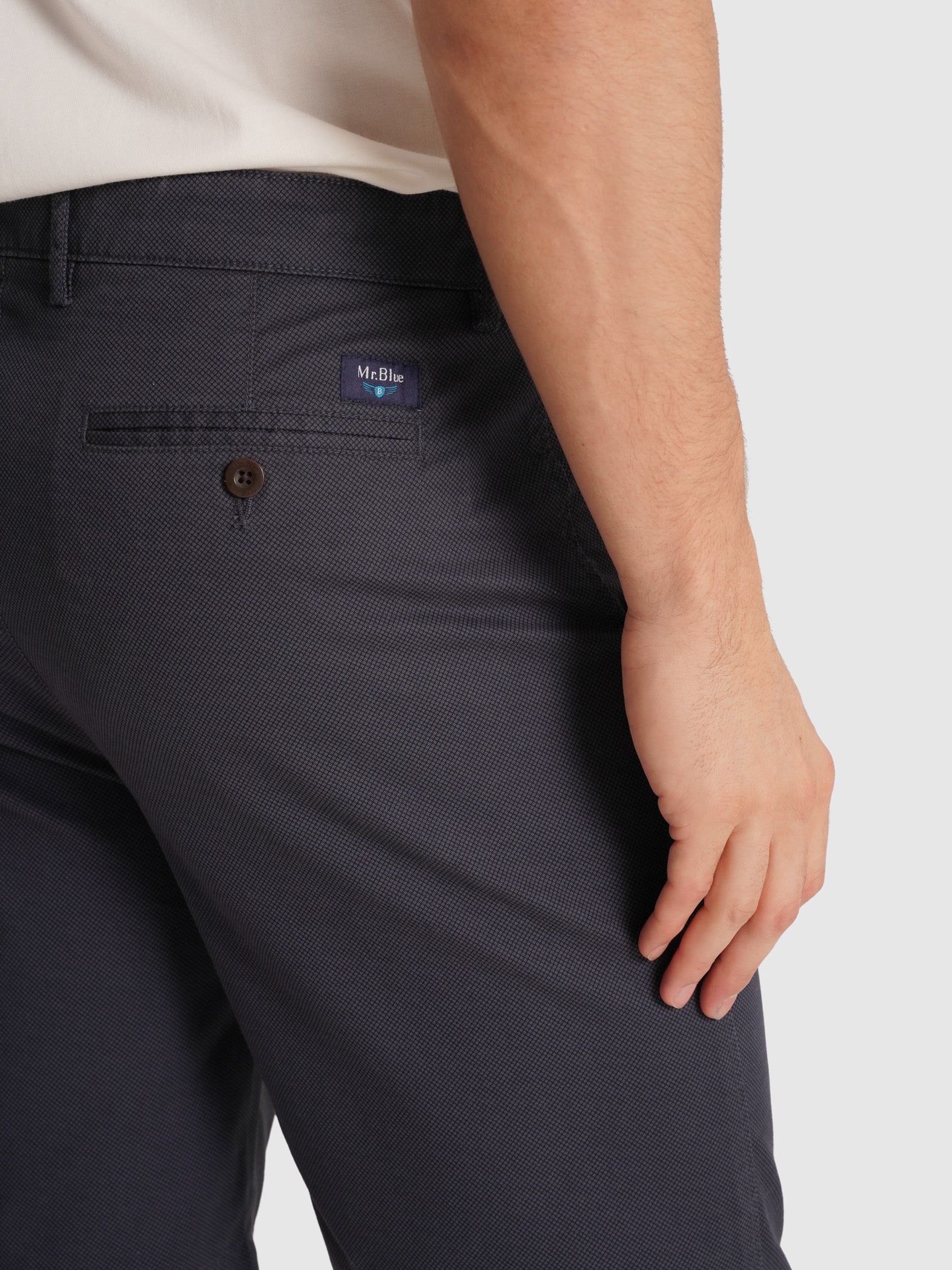 BERMUDA AZUIS REGULAR FIT MR. BLUE