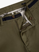 PANTALÓN ESTRUCTURA VERDE SLIM FIT MR. AZUL