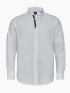 CAMISA MR BLANCA SLIM FIT. AZUL
