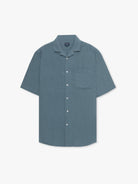 AZUL MANGA CORTA REGULAR FIT MR. AZUL