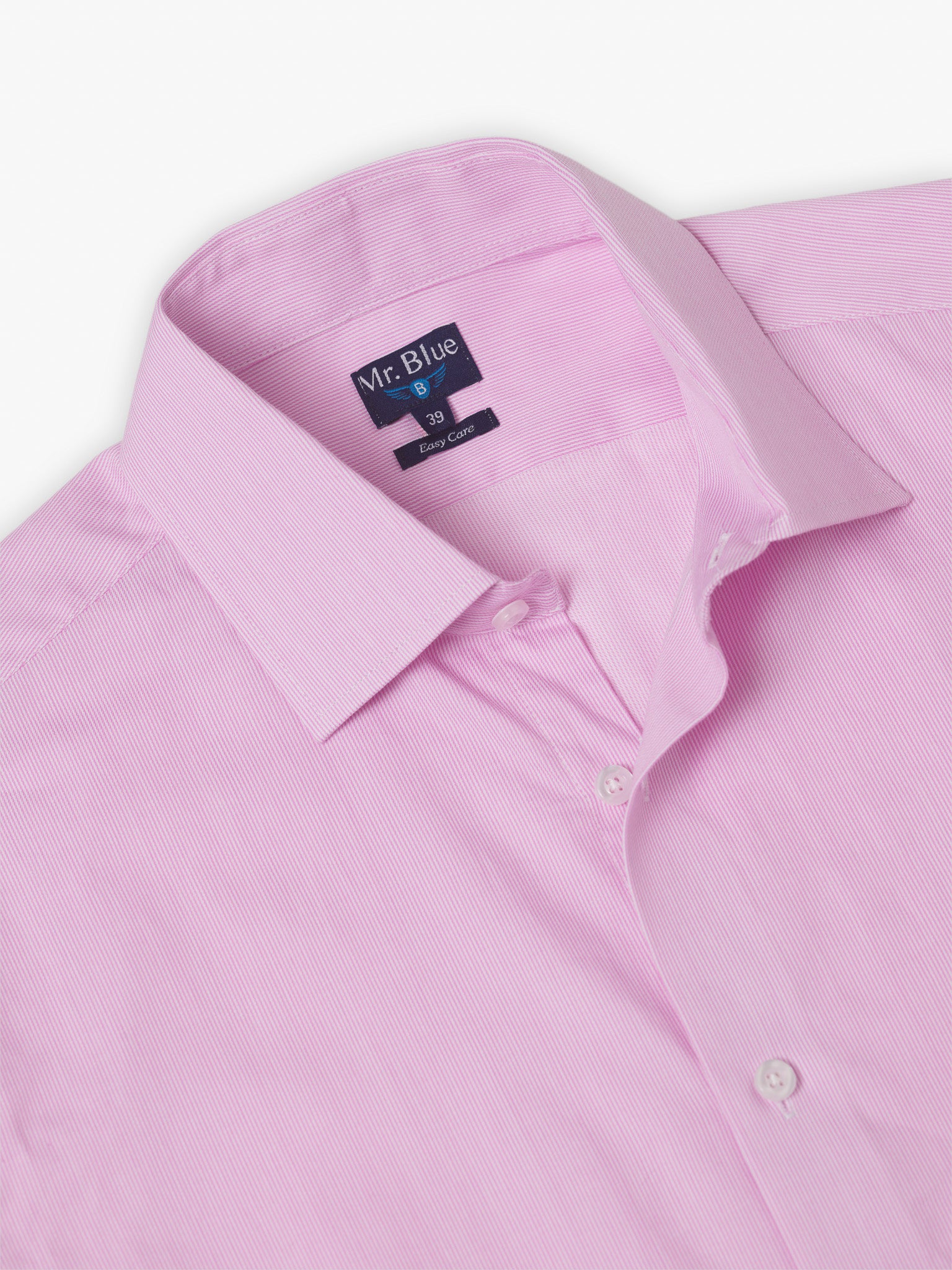 CAMISA ROSA MANGA COMPRIDA CLASSIC FIT MR. BLUE