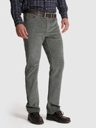 Calça Algodão Verdes Slim Fit Mr. Blue