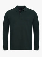 POLO VERDE MANGA COMPRIDA REGULAR FIT MR. BLUE