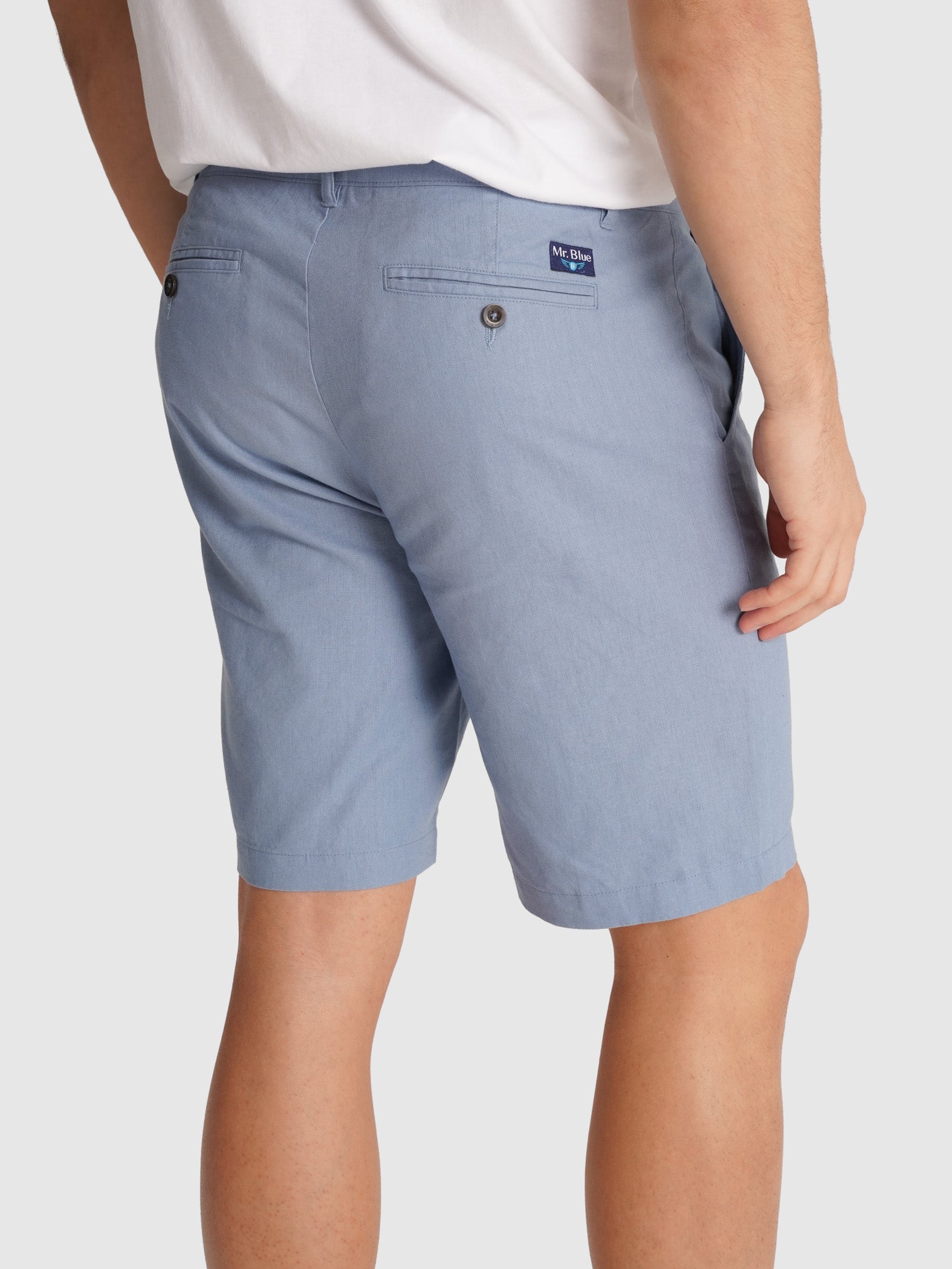 BERMUDA AZUIS REGULAR FIT MR. BLUE