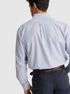CAMISA AZUL MANGA COMPRIDA REGULAR FIT MR. BLUE