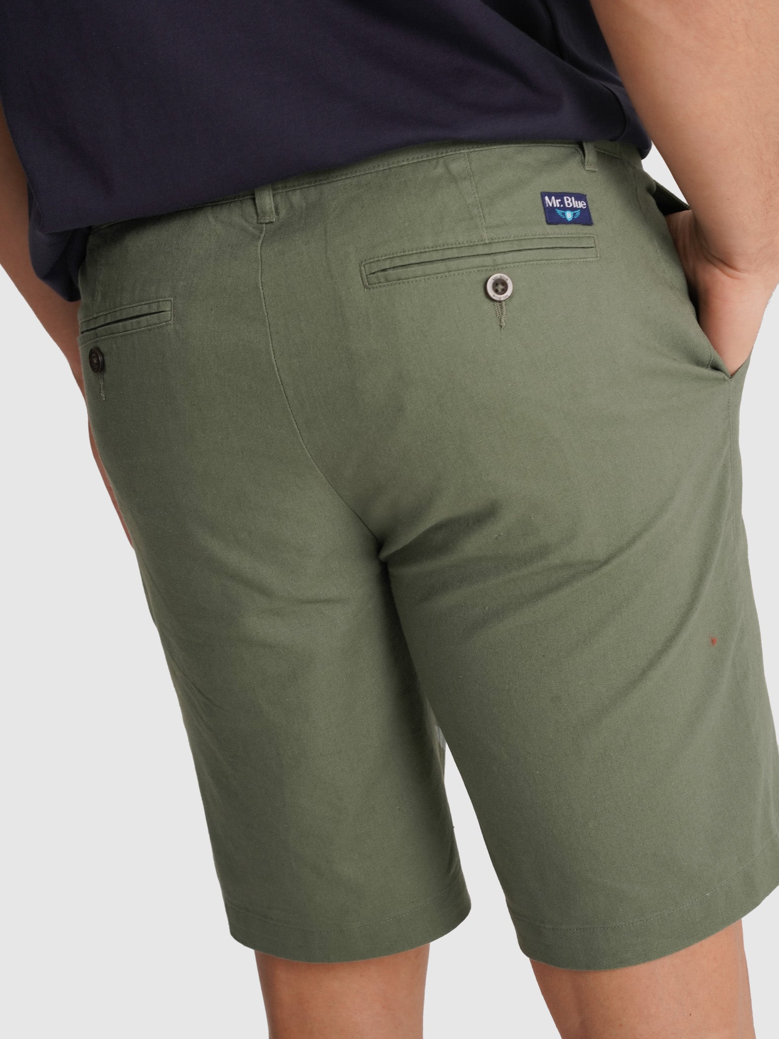 BERMUDA VERDES REGULAR FIT MR. BLUE